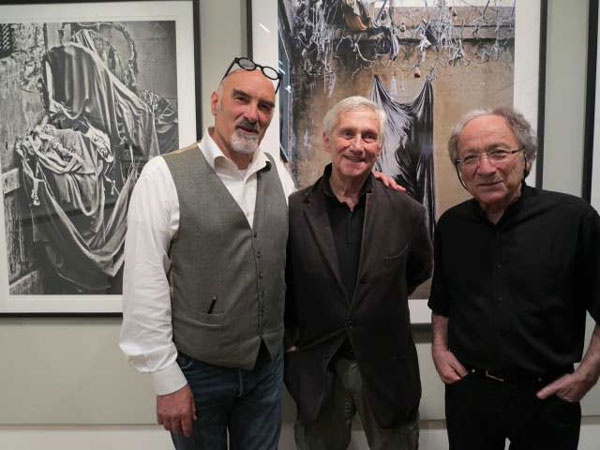 Exposition - Vernissage exposition Galerie Fait&Cause - Bruno Paccard et Ernest Pignon-Ernest et l'artiste Peintre Vladimir VELICKOVIC