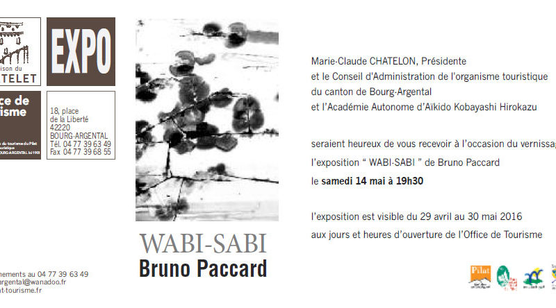 Bourg-Argental - exposition WABI-SABI