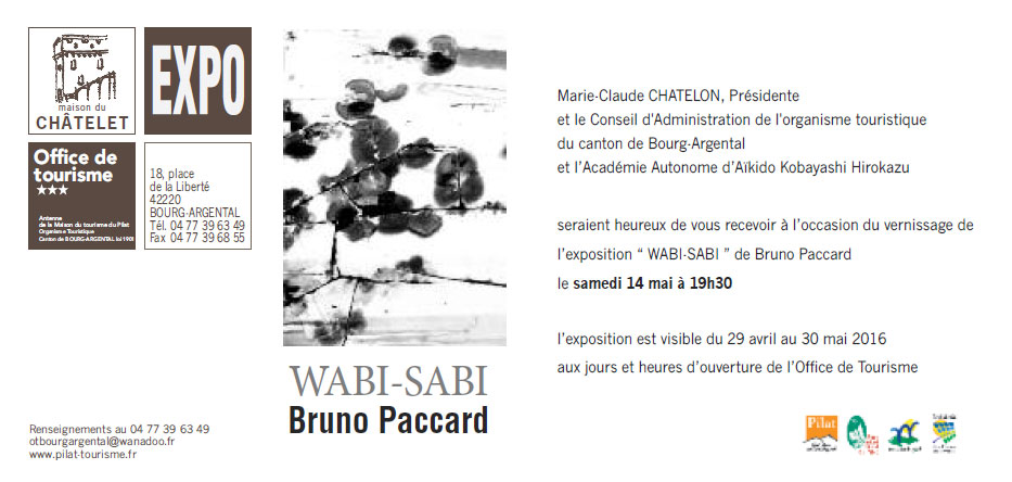 Bourg-Argental - exposition WABI-SABI