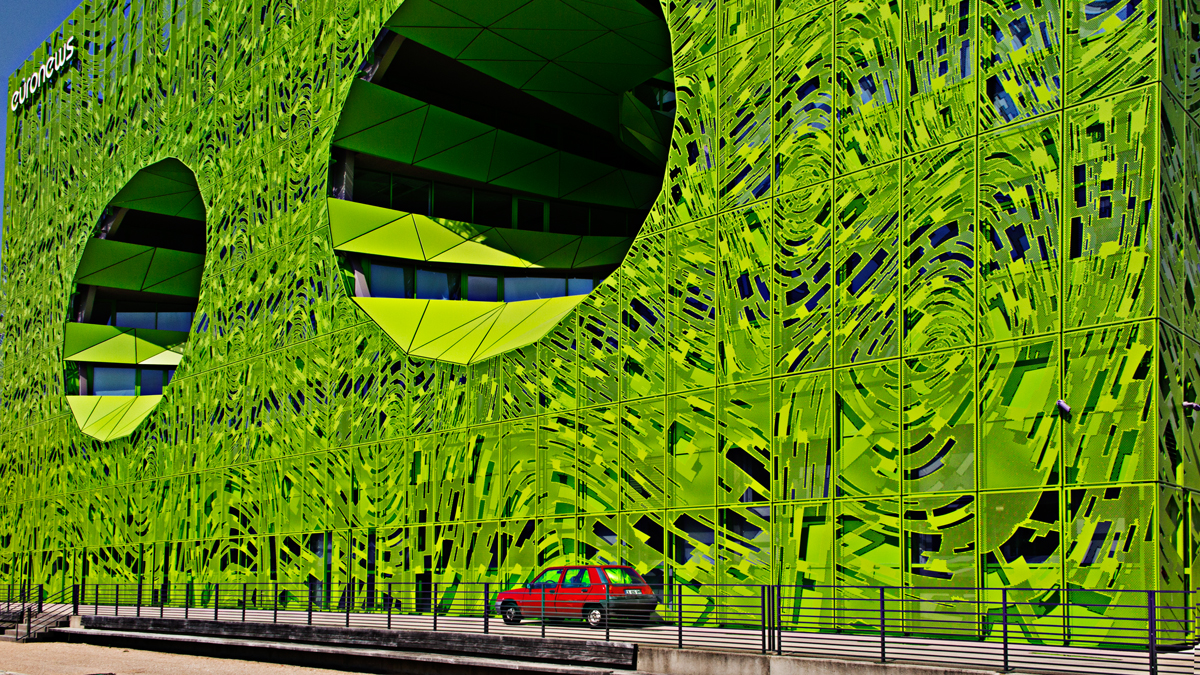 bruno paccard - theme : Lyon, un certain point de vue : lyon-carre-vert