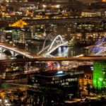 bruno paccard - theme : Lyon, un certain point de vue : confluence-nuit