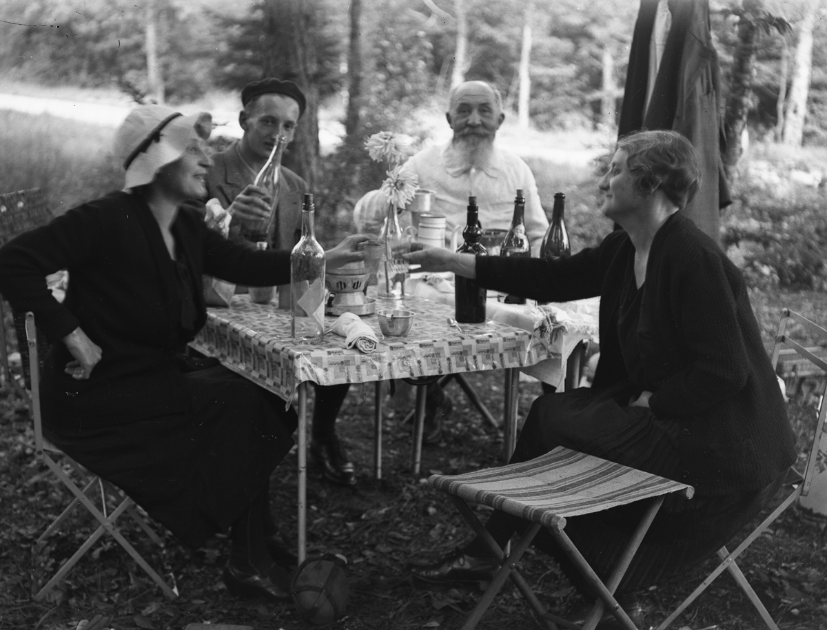 Bruno Paccard - photographies - Vintage - 1902-le-picnic