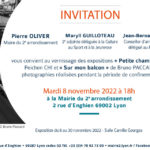 Bruno Paccard : sur mon balcon - exposition mairie de Lyon 2