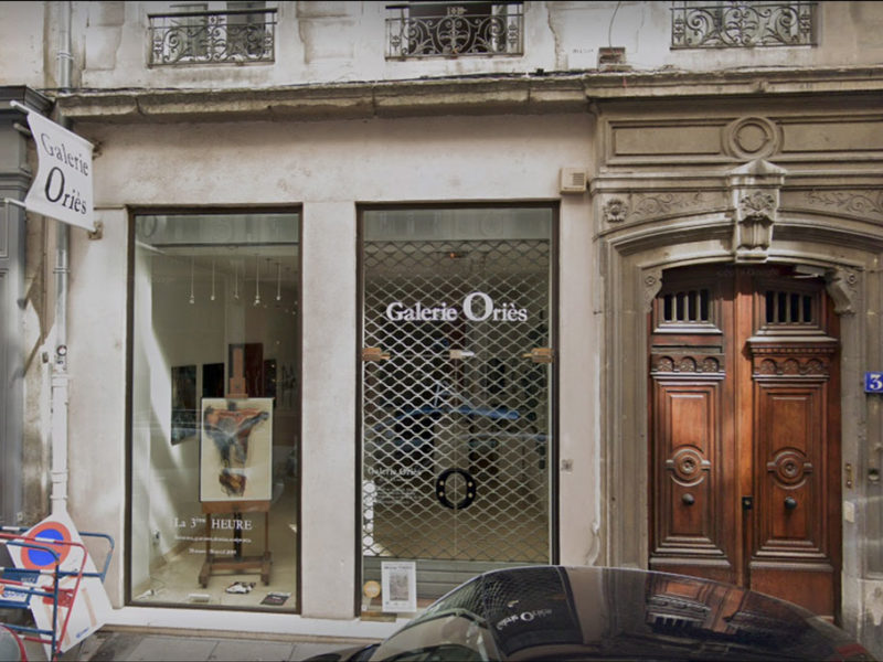 Galerie Ories accueille Bruno Paccard