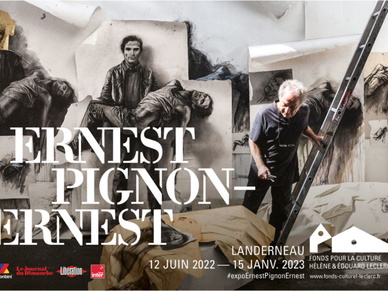 exposition ernest pignon : edouard leclerc