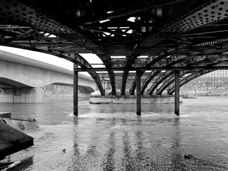 Bruno Paccard - Retrospective - Le pont Morand en 1975