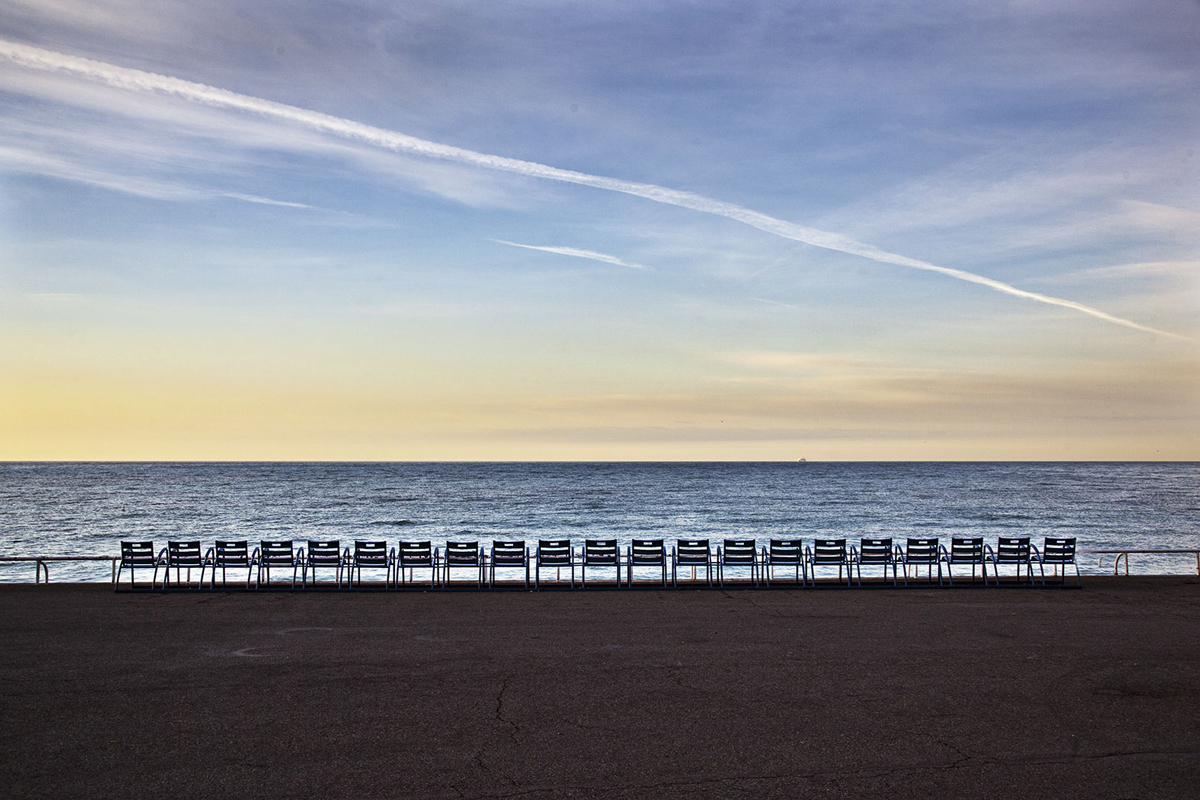 bruno paccard - artfair 2026 : nice chaises + mer