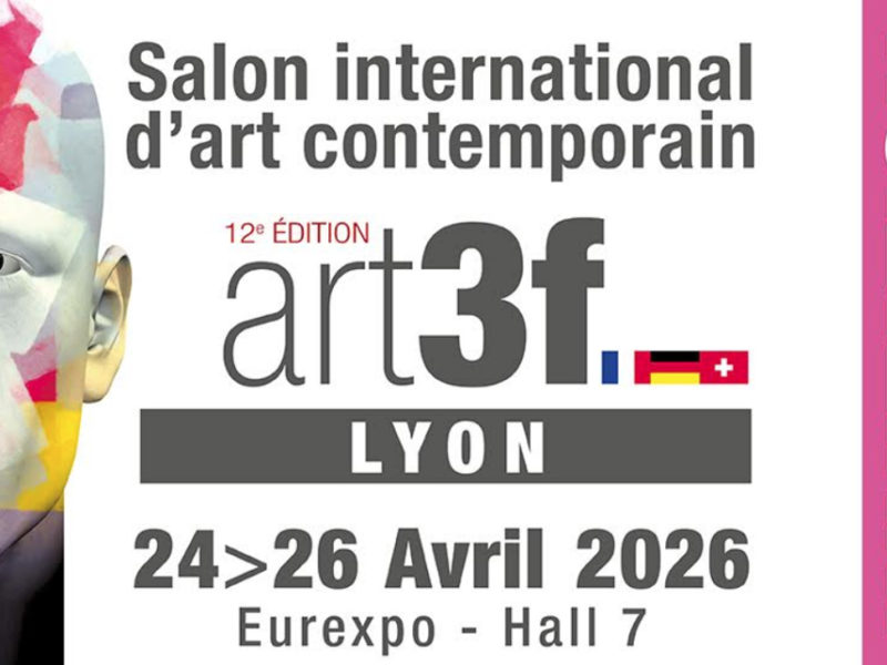 Bruno Paccard - Salon International d'Art Contemporain : art3F Lyon - 24 au 26 avril 2026 - Eurexpo Hall 7